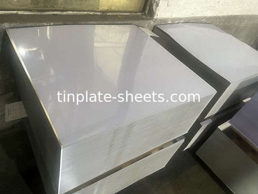 Листы из оловянной стали для упаковочных банок JIS G3303 Стандарт T3 DR8 STONE FINISH Листы из электролитической оловянной стали