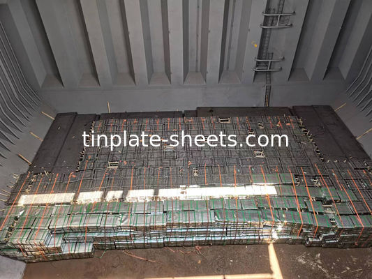 Тинистые листы для упаковочных банок 2.8/2.8 JIS G3303 Стандарт T3 T4 T5 DR8 STONE FINISH электролитические тинистые листы