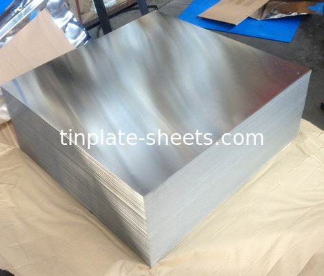 ASTM624 Стандартные электроитические листы из оловянной плиты T2 T2.5 T3 T4 T5 Термовая оловянная плита для пищевых консервов