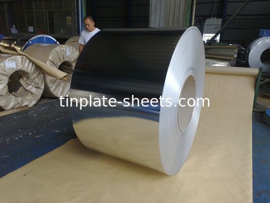 высококачественный 4MT до 8MT Тинистый катушек листов Mill Manufacturer Stone Silver Bright Finish T3 T4 T5 T2.5 DR8