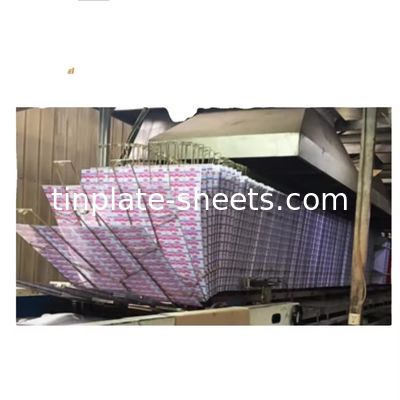 ASTM624 Стандарт 4 Цветовые печатные банки Тинистая 0,15-0,40 мм Толщина T2.5-T5