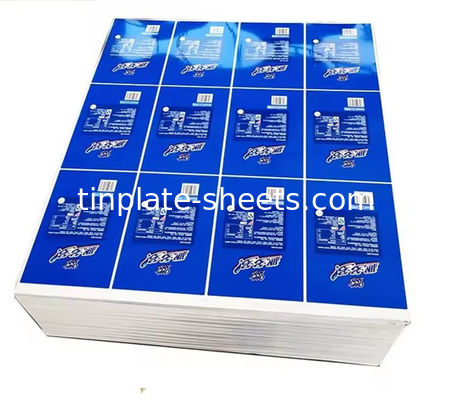 T2.5 T3 T4 T5 DR7 DR8 DR9 Печатная оловянная плита EN10202 Стандарт 2.8/2.8 Для консервных банок