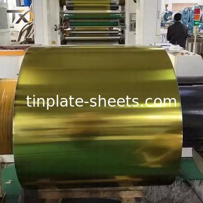 ASTM624 Стандарт 4 Цветовые печатные банки Тиновая плитка толщина 0,15-0,40 мм