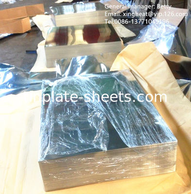 inplate coil T5 tinplate coils Electrolytic tinplate in coil stone sheet food cans tinplate mill manufactuer