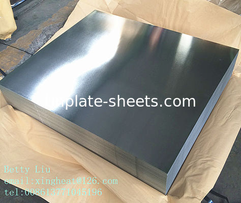 DIN GB JIS Standard TFS Sheet Electroplated Chromium Plate Камень, завершенный
