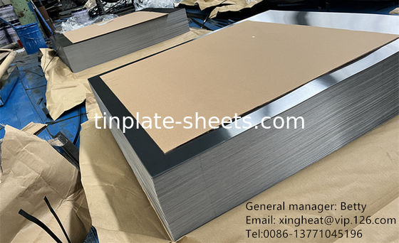 Мат Finish Tin Free Steel Strip 60-140mg/m2 Кромовое покрытие и ширина 600mm-907mm