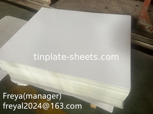 Листы из оловянной стали для упаковочных банок JIS G3303 Стандарт T3 T5 DR8 STONE FINISH электролитические листы из оловянной стали