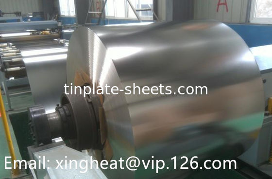 Тинистая катушка листов Mill Manufacturer Stone Silver Bright Finish T3 T4 T5 DR8 Тинистая катушка для химических банок