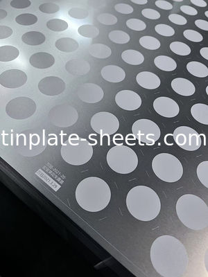 JIS G3303 EN10202 ASTM624 Standard Tinplate Sheets for Metal Packaging