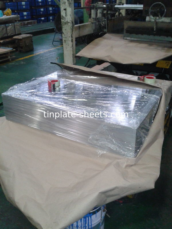 Тинистые листы для упаковочных банок JIS G3303 Стандарт T3 T4 DR8 2.0/2.0 STONE FINISH электролитические тинистые листы
