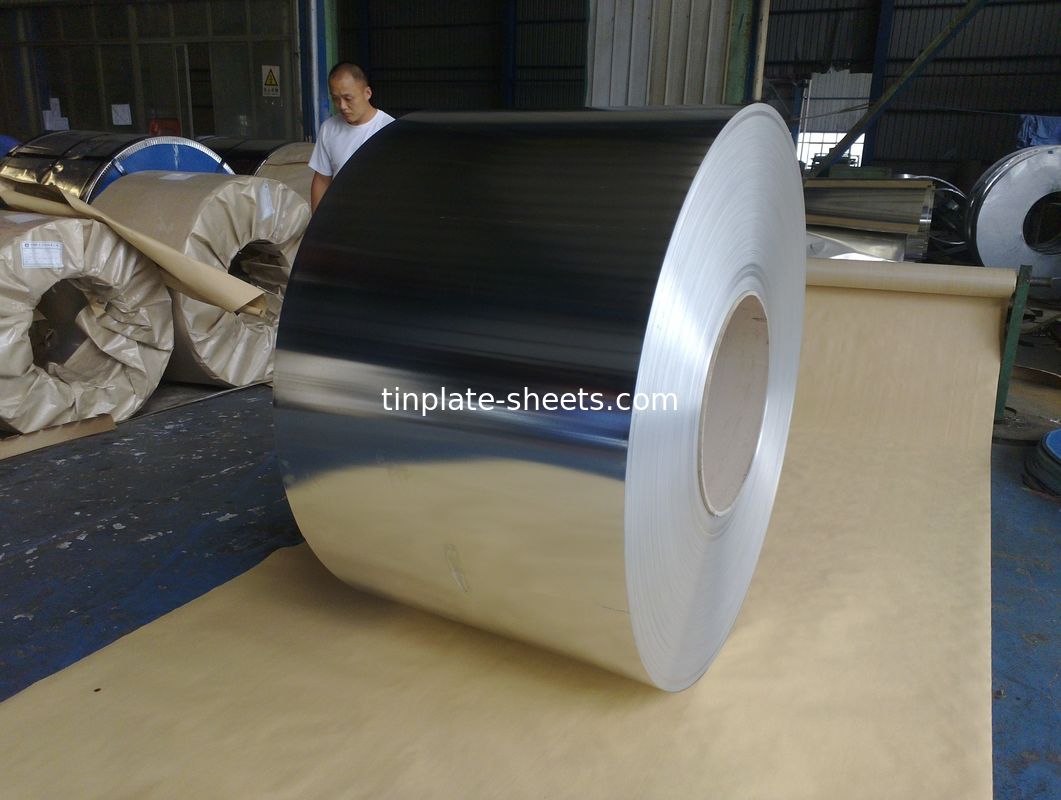 Тинистая катушка листов Mill Manufacturer Stone Silver Bright Finish T3 T4 T5 T2.5 DR8 тинистая катушка для химических банок