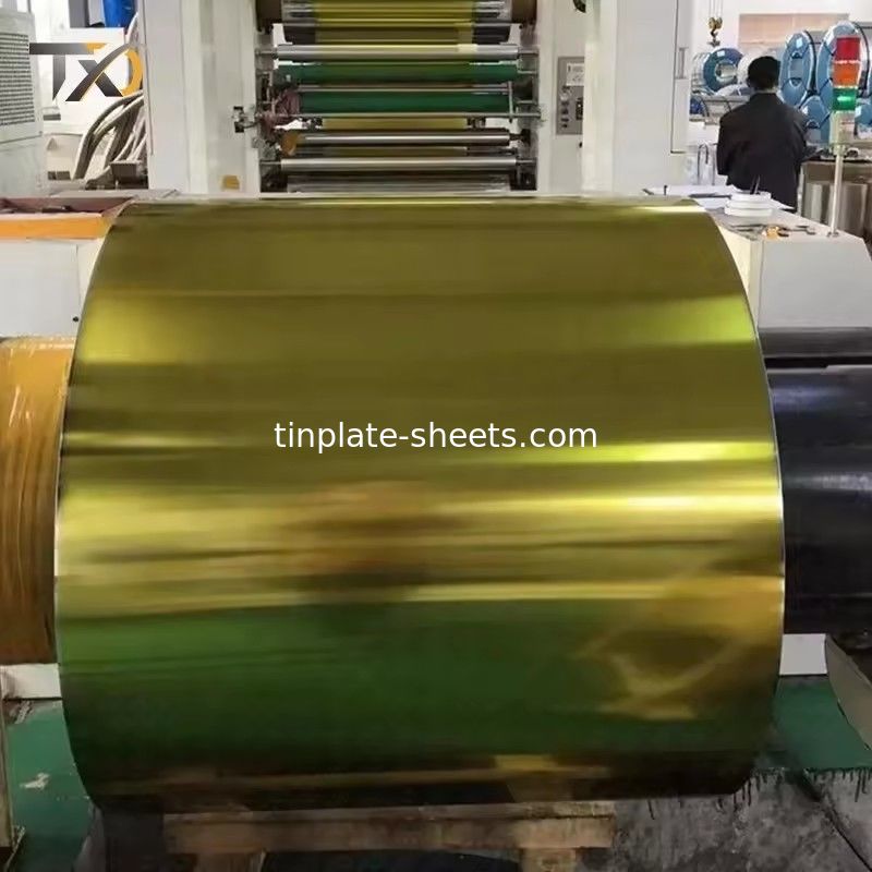 ASTM624 Стандарт 4 Цветовые печатные банки Тиновая плитка толщина 0,15-0,40 мм