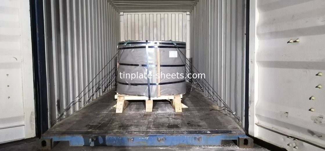 Тинистая катушка листов Mill Manufacturer Stone Silver Bright Finish T3 T4 T5 DR8 Тинистая катушка для химических банок