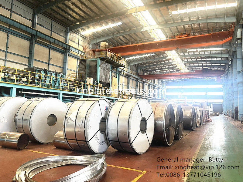Мат Finish Tin Free Steel Strip 60-140mg/m2 Кромовое покрытие и ширина 600mm-907mm