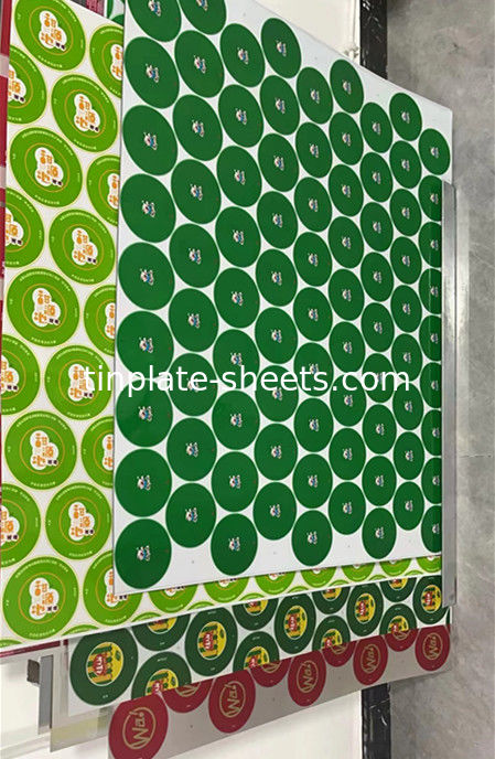 Небольшие или большие заказы принимаются для печатного оловянного листа 25 метрических тонн MOQ для ваших потребностей в упаковке