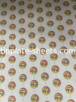 CMYK Цветовой печатный сталь без олова 512 мм-907 мм Хорошая формальность